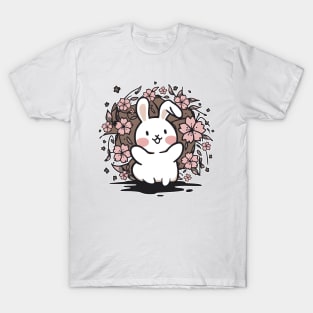 Freedom Kawaii Bunny T-Shirt